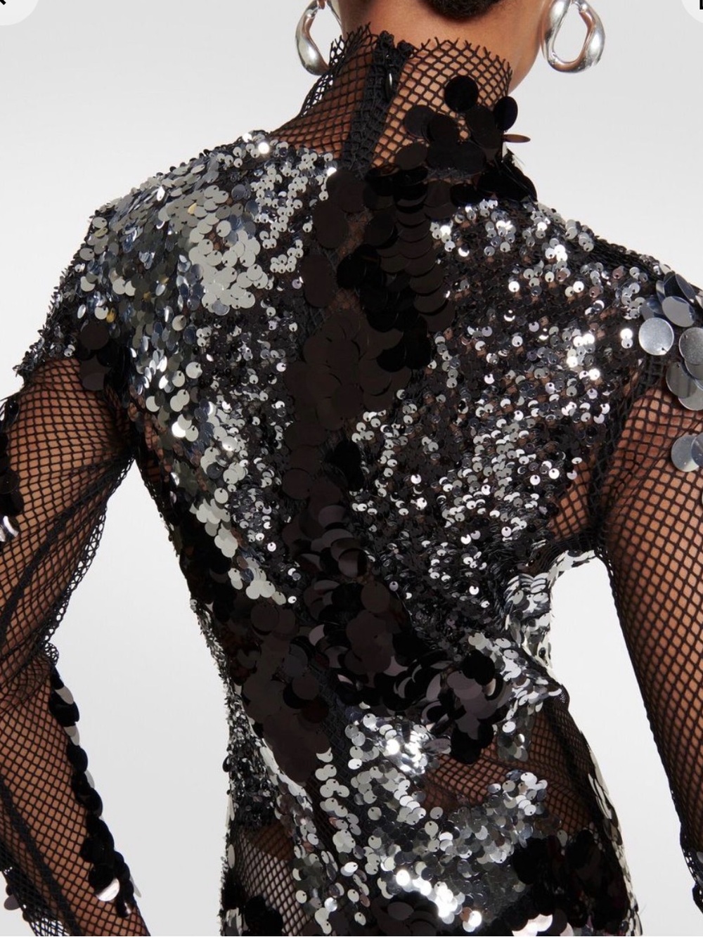 Tom Ford Black Sequin Long-Sleeve Gown 🤩 - Picture 3 of 11